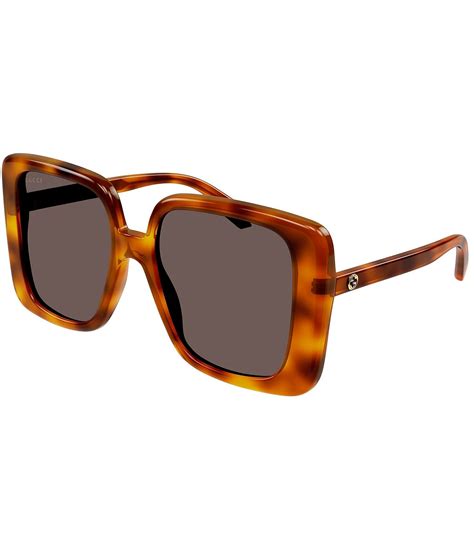 gucci butterfly sunglasses havana|Gucci women's urban sunglasses havana.